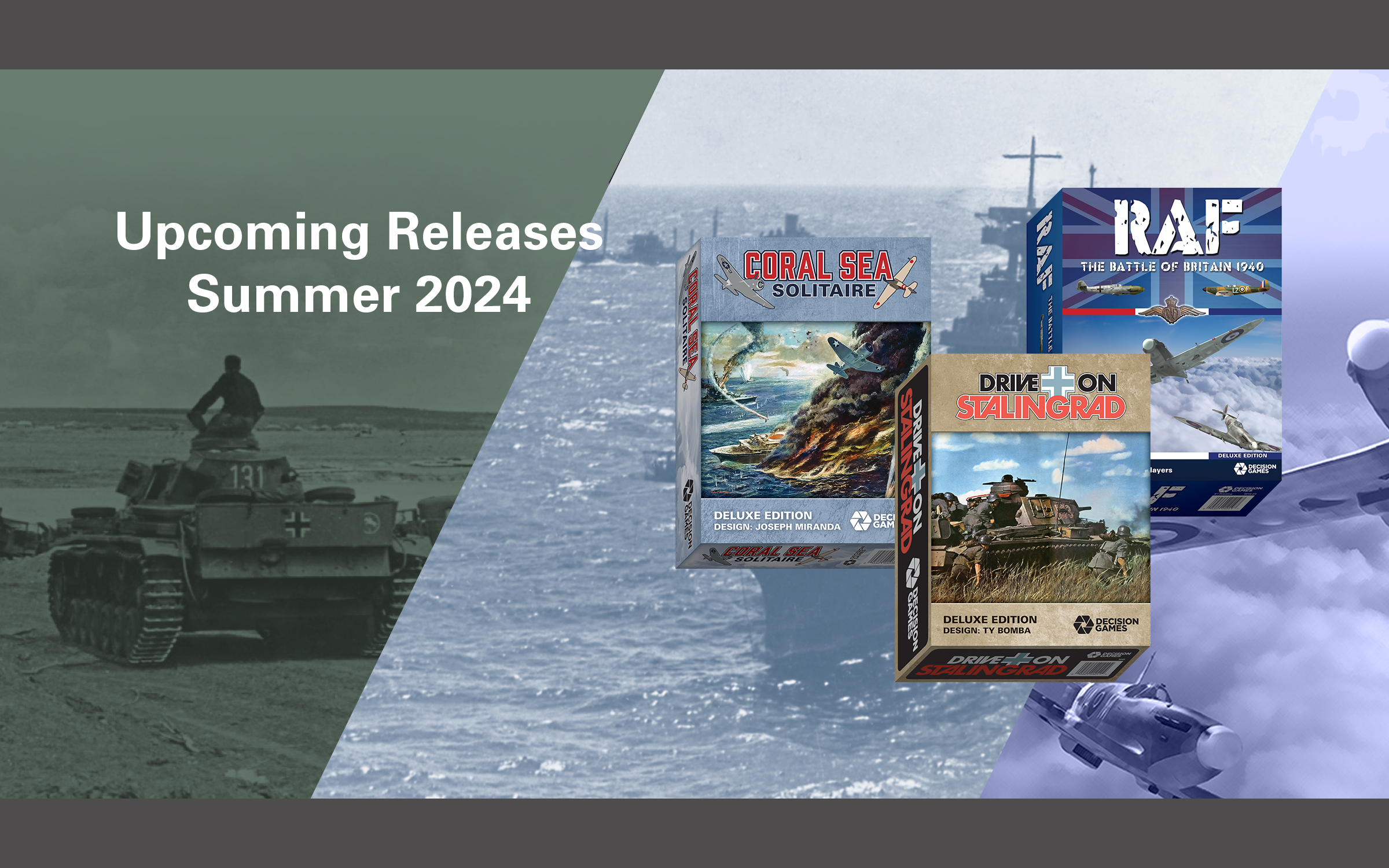 advertisement for upcoming releases summer 2024